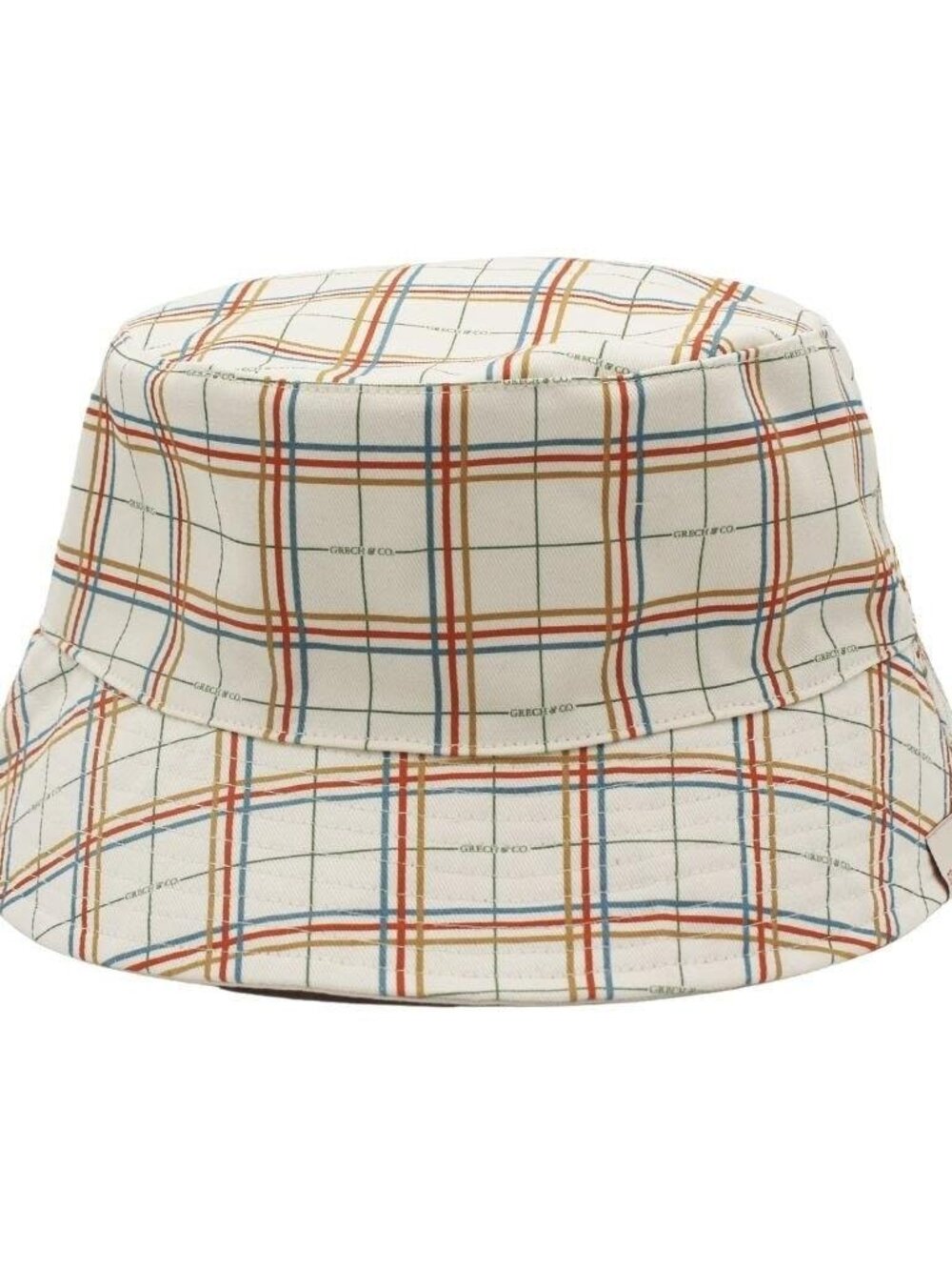 Reversible Bucket Hat - Plaid Pattern